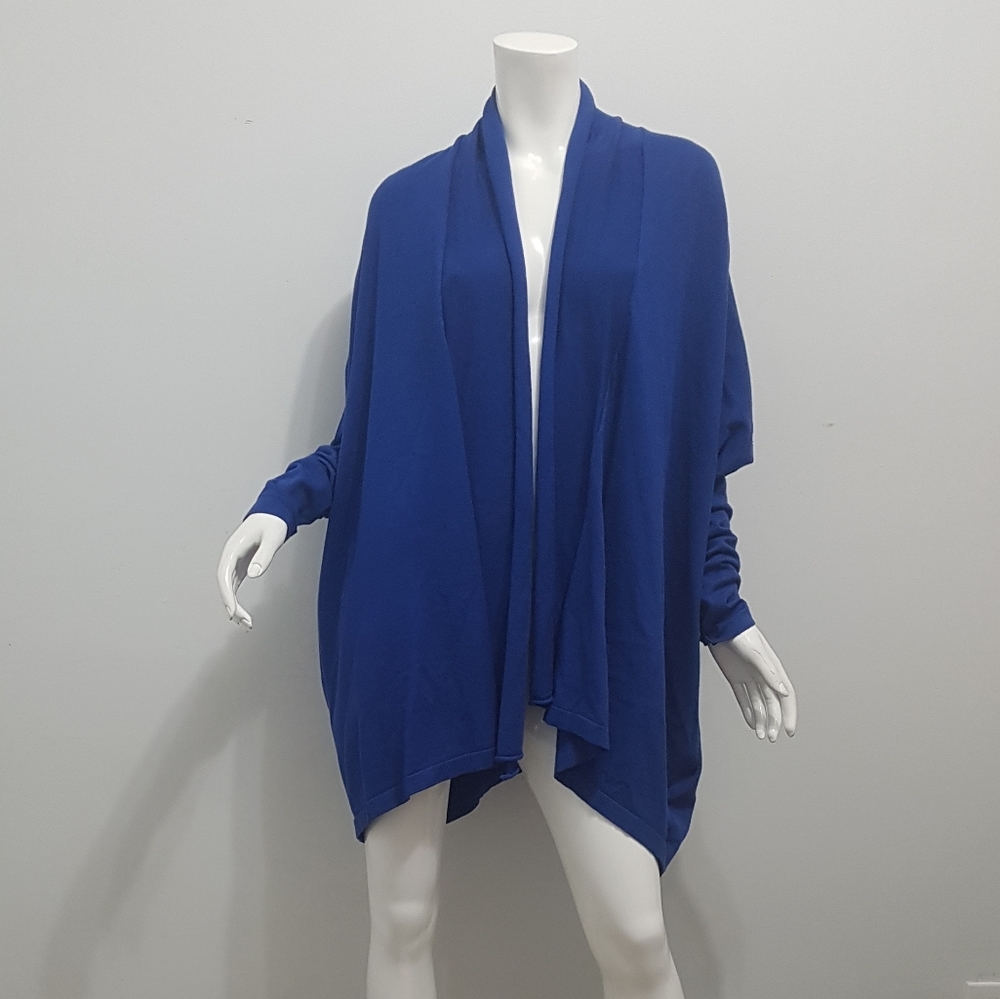 Vintage Style Cardigan Amplified By Dolman-Sleeves (D)